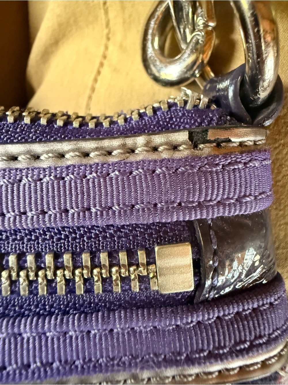 Coach Poppy Glam Graffiti Wristlet - Picture 12 of 12